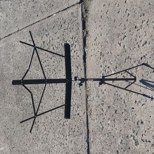 Sheet music stand foldable portable travel with tote bag metal tripod On Stage